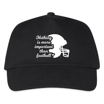Football Inspiration - Kids’ Baseball Cap - black - Front