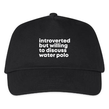 Water Polo - Kids’ Baseball Cap - black - Front