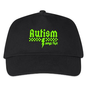 Autismus-Bewusstsein: anders, anders, besser - Kinder Basecap - Schwarz - Vorne