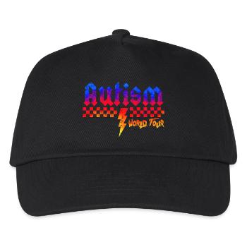 Sensibilisation à l’autisme différent différent mieux - Casquette de baseball Enfant - noir - Devant