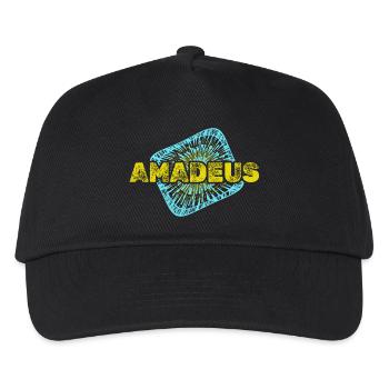 Leisure time Amadeus - Kids’ Baseball Cap - black - Front