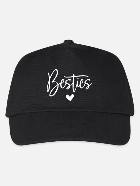 Besties - Kinder Basecap - Schwarz