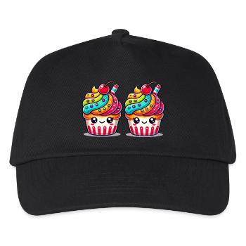 cupcake 2 - Kinder Basecap - Schwarz - Vorne
