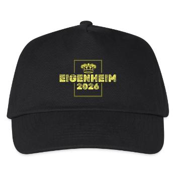2026 - Kids’ Baseball Cap - black - Front