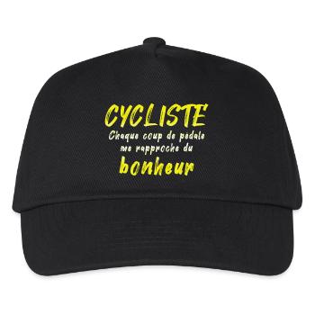 Fahrrad Fahrräder Fahrrad Fahrrad Fahrrad Biker MTB 1 - Kinder Basecap - Schwarz - Vorne