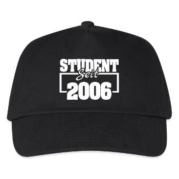 Student 2006 - Kinder Basecap - Schwarz - Vorne