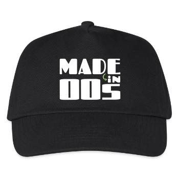 Made in 00s - Kids’ Baseball Cap - black - Front