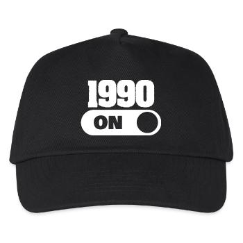 1990 - Kinder Basecap - Schwarz - Vorne
