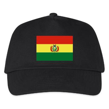 Bolivia - Kids’ Baseball Cap - black - Front