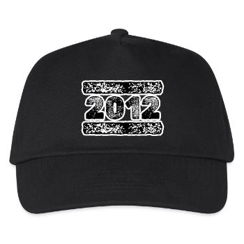 Year 2012 - Kids’ Baseball Cap - black - Front