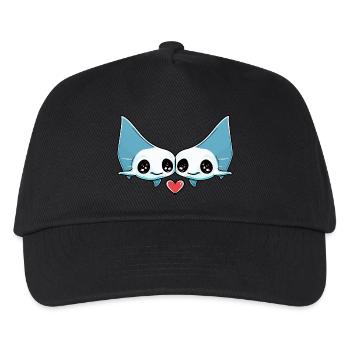 Rays Love Couples Valentine's Day - Kids’ Baseball Cap - black - Front