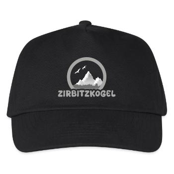 Trekking Zirbitzkogel - Kinder Basecap - Schwarz - Vorne
