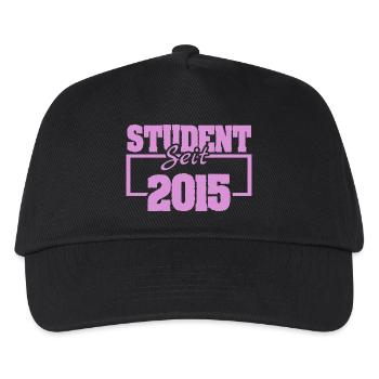 seit 2015 - Kinder Basecap - Schwarz - Vorne