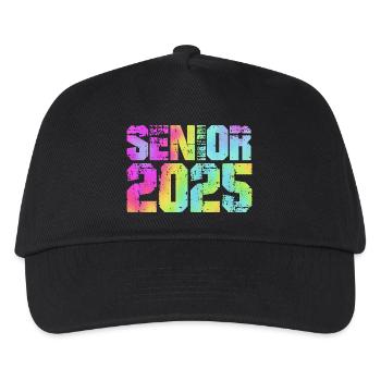 Klasse von 2025 - Kinder Basecap - Schwarz - Vorne