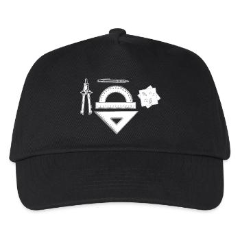 Graphique d’architecte - Casquette de baseball Enfant - noir - Devant