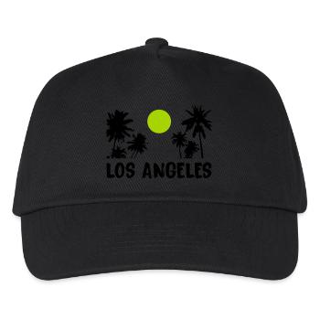 Los Angeles - Casquette de baseball Enfant - noir - Devant