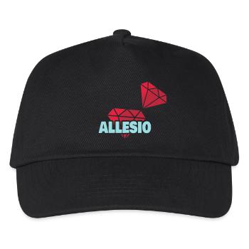 Kostbar Allesio - Kinder Basecap - Schwarz - Vorne
