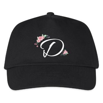 Brief der Blumen - Kinder Basecap - Schwarz - Vorne