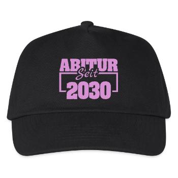 Matura 2030 - Kinder Basecap - Schwarz - Vorne