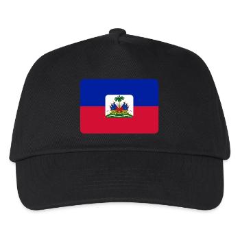 Haiti - Kinder Basecap - Schwarz - Vorne