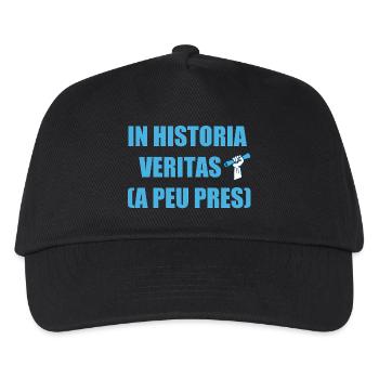 In Historia Veritas - Casquette de baseball Enfant - noir - Devant