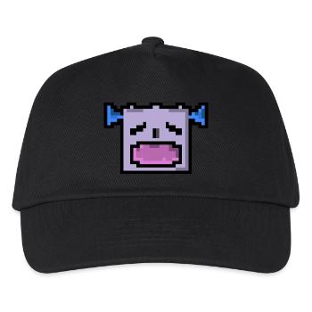 Pixel LOL - Kinder Basecap - Schwarz - Vorne