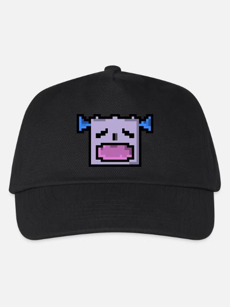 Pixel LOL - Kinder Basecap - Schwarz