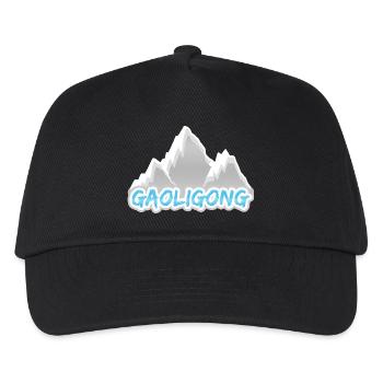 Mont Gaoligong - Casquette de baseball Enfant - noir - Devant