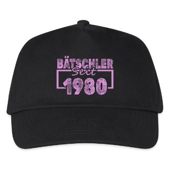 Lustig 1980 - Kids’ Baseball Cap - black - Front