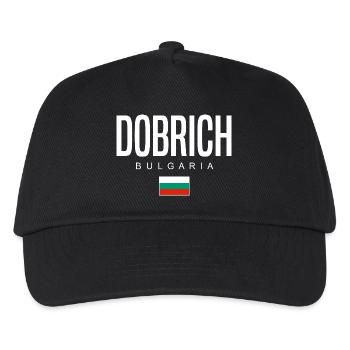 Dobrich Bulgaria - Kids’ Baseball Cap - black - Front