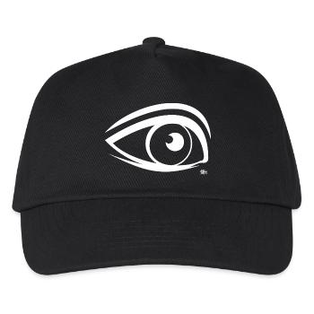 Oeil - Casquette de baseball Enfant - noir - Devant