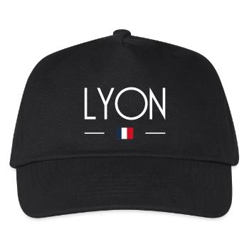 Lyon - Casquette de baseball Enfant - noir - Devant