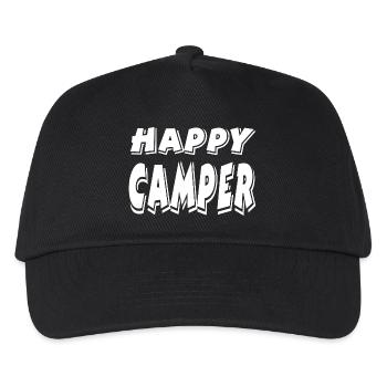 Camper - Kinder Basecap - Schwarz - Vorne