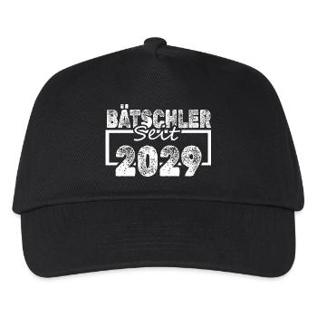 Single 2029 - Kinder Basecap - Schwarz - Vorne
