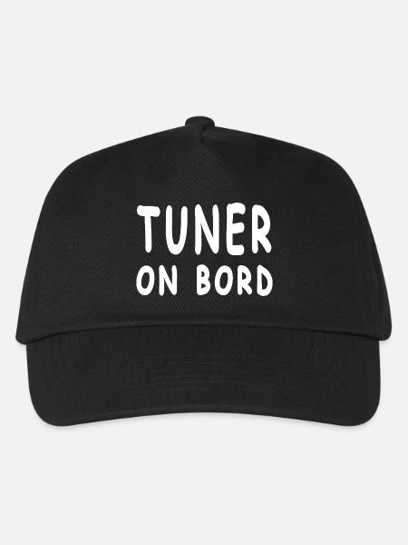 Tuner - Kinder Basecap - Schwarz