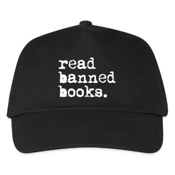 Lire des livres interdits - Casquette de baseball Enfant - noir - Devant