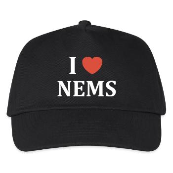 I Heart NEMS - Kinder Basecap - Schwarz - Vorne