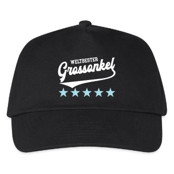 Great-Uncle Godfather Best Uncle Great-Uncle - Kids’ Baseball Cap - black - Front