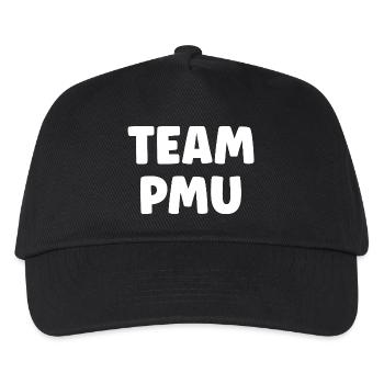 Pmu - Kids’ Baseball Cap - black - Front