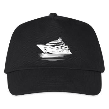 Pure cruise feeling, please go to the sun deck - Kids’ Baseball Cap - black - Front