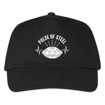 Pulse Of Steel Handpan - Kids’ Baseball Cap - black - Front
