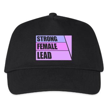 Strong Female Lead Feminism Empowerment Women - Kids’ Baseball Cap - black - Front