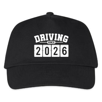 Driving License 2026 Driving Test Driving License Test - Kids’ Baseball Cap - black - Front