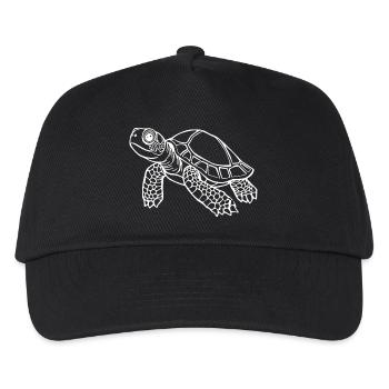 Turtle Turtles - Kids’ Baseball Cap - black - Front