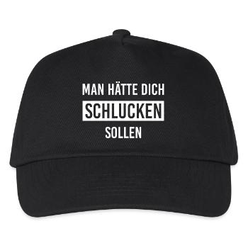 Tu aurais dû être avalé - Casquette de baseball Enfant - noir - Devant