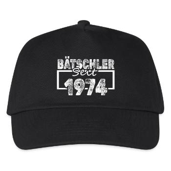 1974 - Kinder Basecap - Schwarz - Vorne