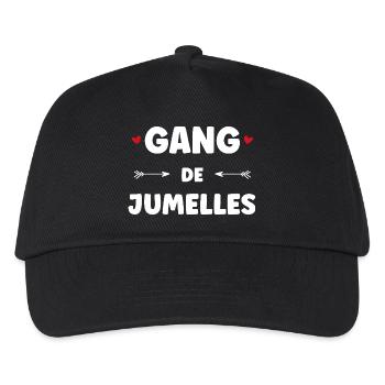 Twin Gang – Sister Tribe - Kids’ Baseball Cap - black - Front