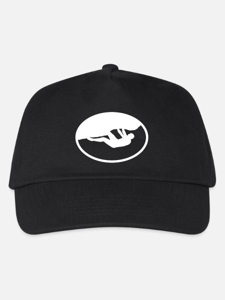 Outdoor Boulderer - Kinder Basecap - Schwarz