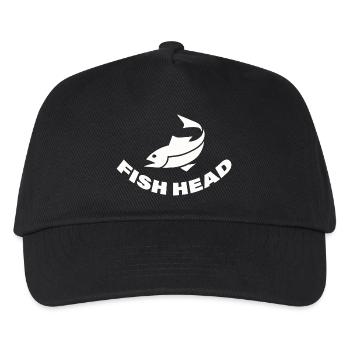 FISH HEAD - Kinder Basecap - Schwarz - Vorne