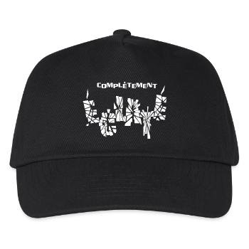 COMPLETELY EXPLODED! - Kids’ Baseball Cap - black - Front